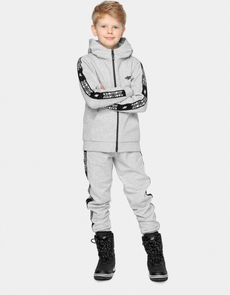 Джемпер 4F HJZ21-JBLM003A-27M р. 152 светло-серый