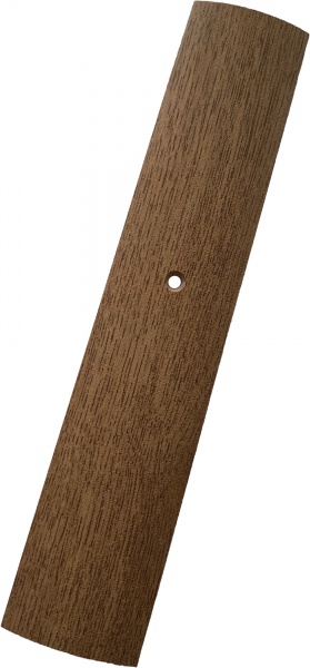 Поріжок алюмінієвий Braz Line гладенький з отворами 40x2700 мм дуб престиж 