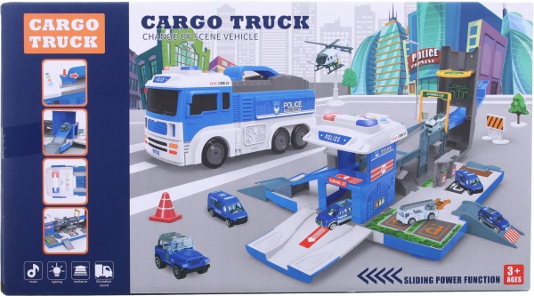 Ігровий набір Shantou Поліцейська машина-паркінг OTB0581800