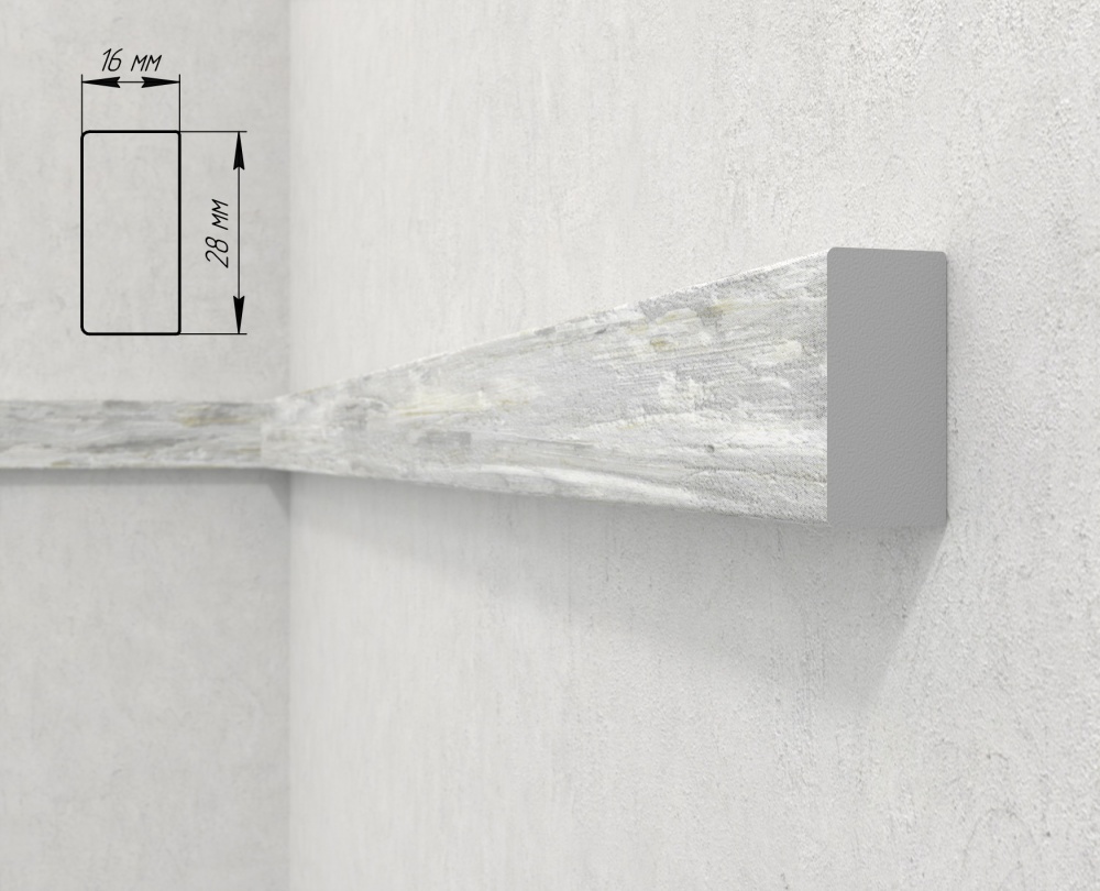 Молдинг 174-253 2800x16x28мм