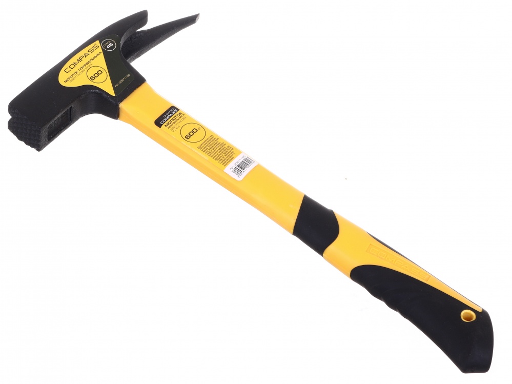 Молоток для покрівлі Compass 600 г CP-CpH0600