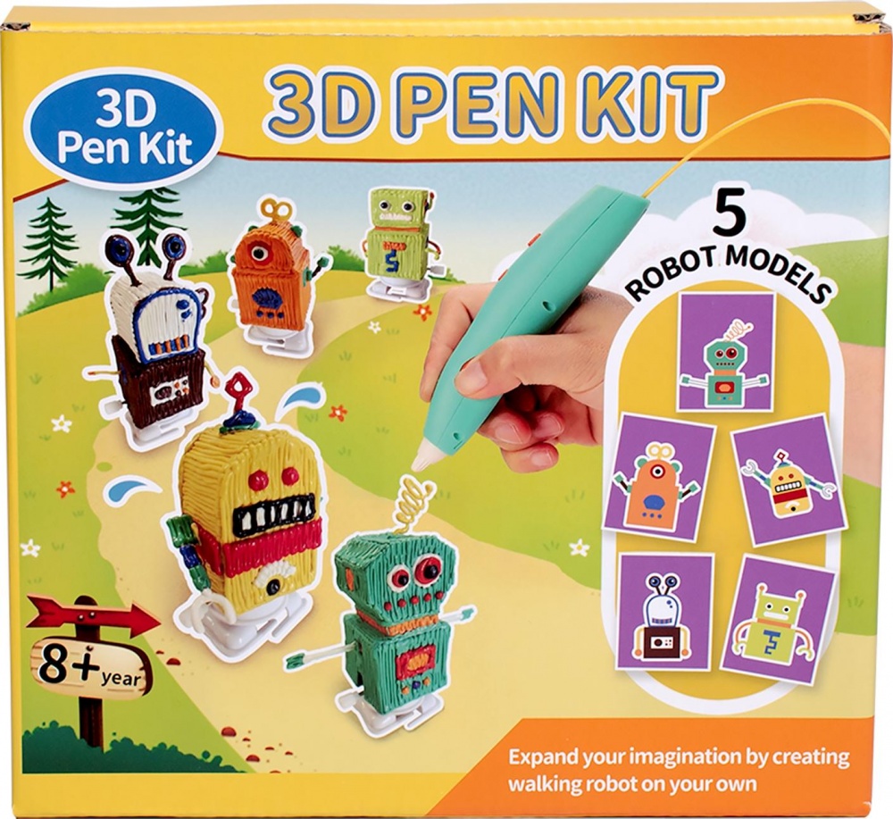 Набор 3D Pen Kit 3D-ручка с набором эко пластика PLA LP031S