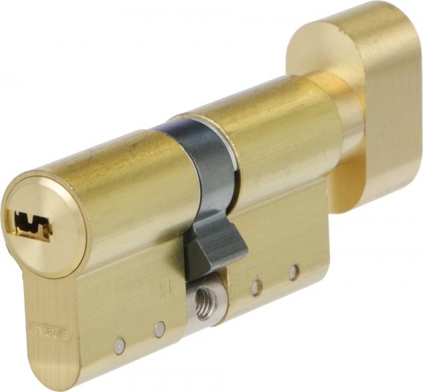 Цилиндр Abus KD15 30x30 ключ-вороток 60 мм матовая латунь