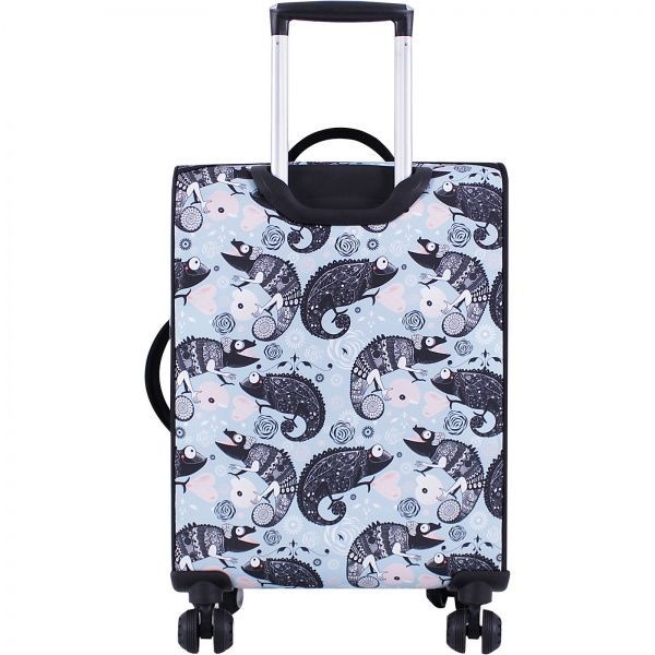 Валіза Bagland Марсель 36 л блакитний 656 (0037966194) 