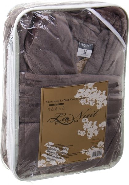 Халат чоловічий La Nuit Класік р. XL неві 