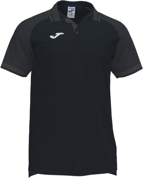 Поло Joma ESSENTIAL II POLO BLACK-ANTHRACITE S/S 101509.110 L чорний