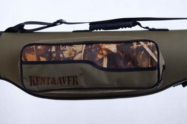 Чехол для удилища KENT&AVER полужесткий №12 зеленый 135 см