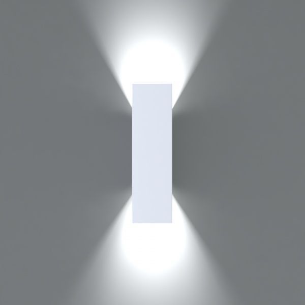 Светильник настенный Wall BRICK 2xGU10 белый 