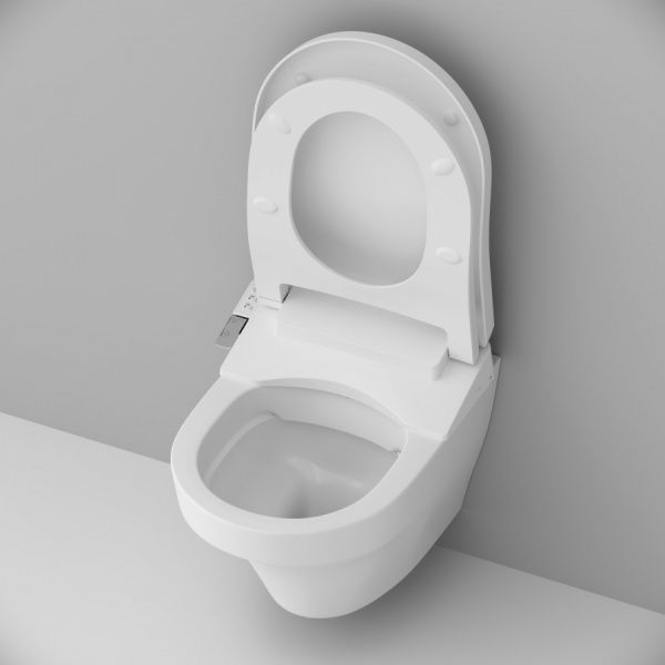 Сидіння для унітаза з кришкою AM.PM Clean Care CCC7853WH