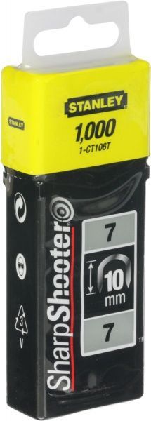 Скобы для ручного степлера Stanley 10 мм 1000 шт. 1-CT106T