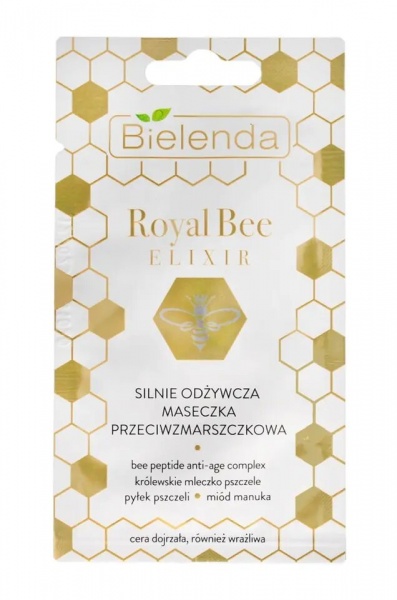 Маска для лица Bielenda Royal питательная против морщин 8 мл