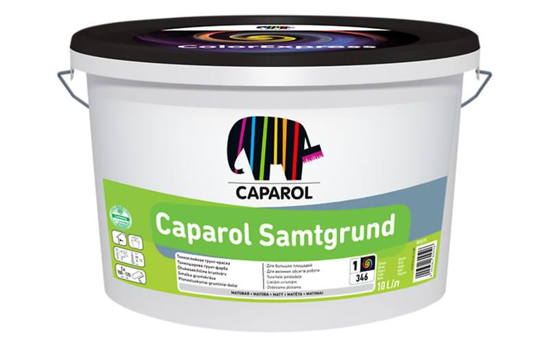 Ґрунт-фарба латексна Caparol SamtGrund E.L.F. База 1 мат 10л 15кг