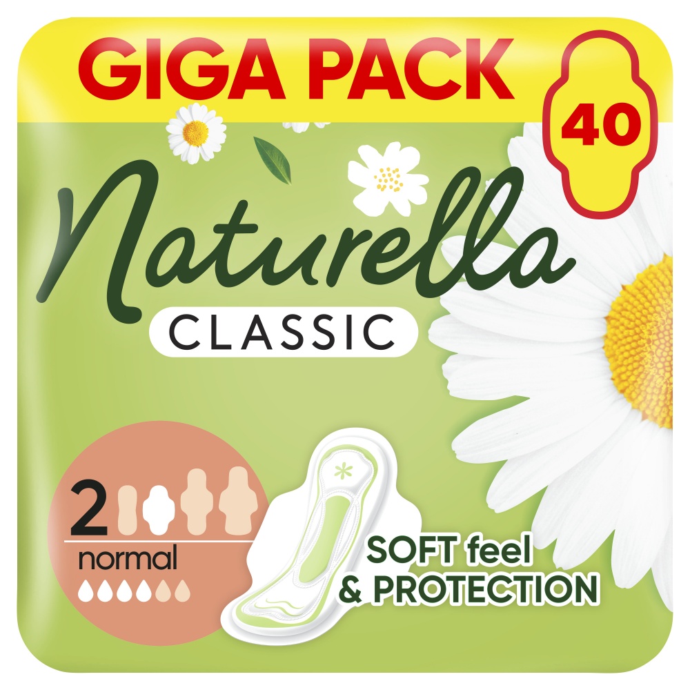 Прокладки гигиенические Naturella Classic Normal Размер 2 40 шт.