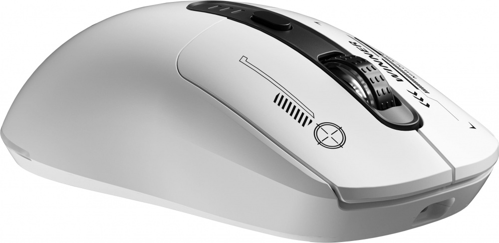 Мишка бездротова GamePro Genesis Winner white (GM079W)