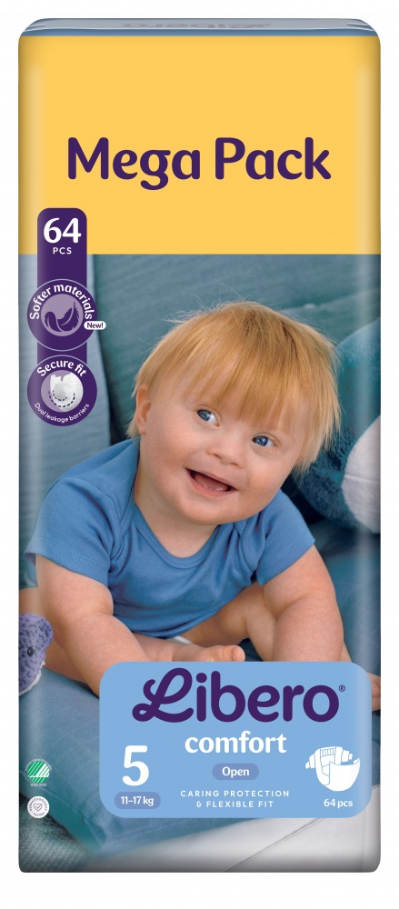 Підгузки Libero Comfort 5 11-17 кг 64 шт.