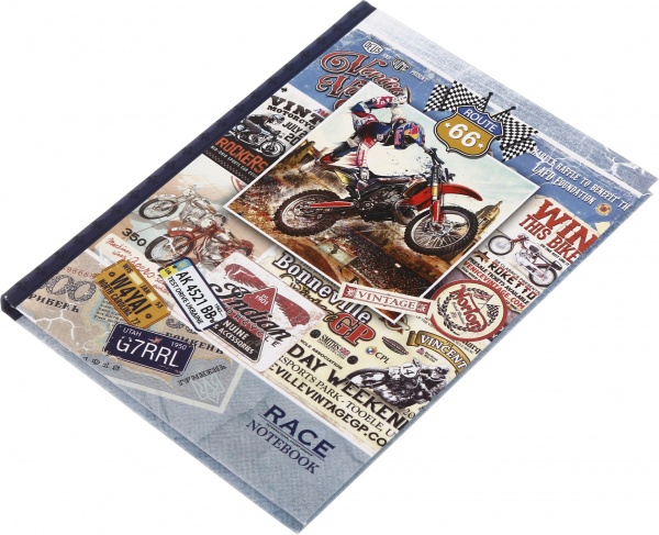 Книга для записей А5 80 л линия 16272-16275