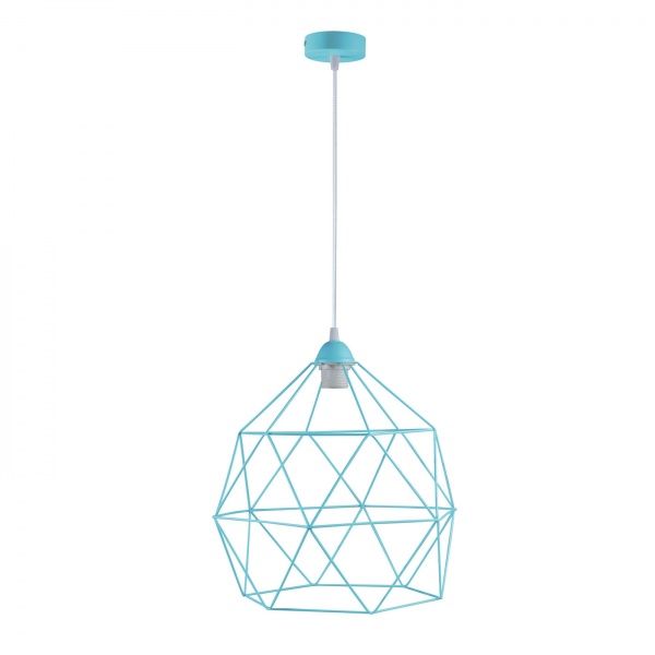 Підвіс Светкомплект Loft 3335 1x40 Вт E27 блакитний 