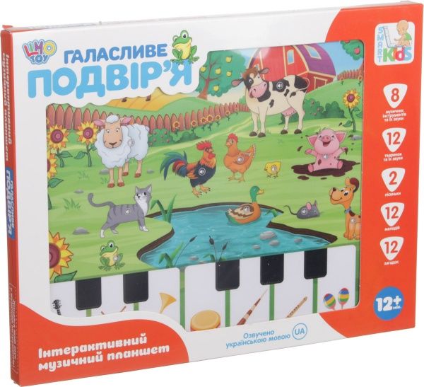 Игрушка интерактивная Limo Toy планшет учебный Ферма M 3811 ODT087414