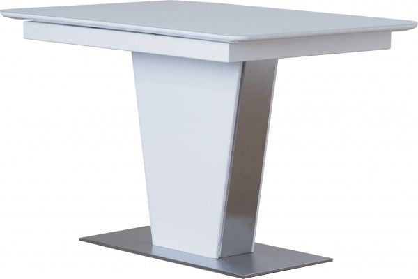 Стол Nowy Styl REAL EXT WHITE (25) 1200/1600*800 (CH) SATIN WHITE 