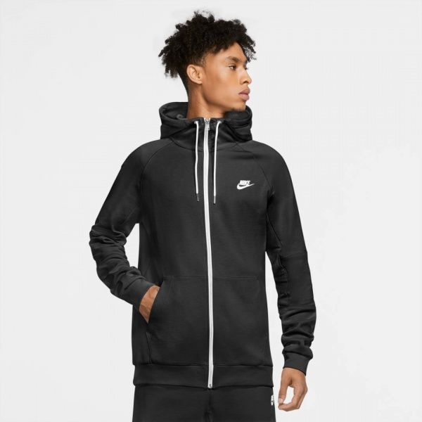 Джемпер Nike M NSW MODERN HOODIE FZ FLC CU4455-010 р. XL чорний