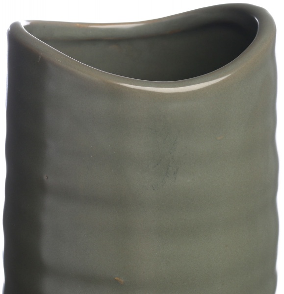 Ваза керамическая темно-серый Guoxin d16хh56