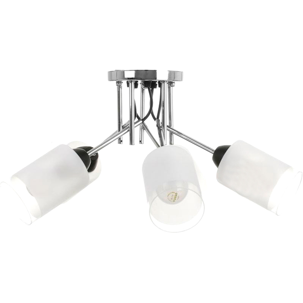 Світильник стельовий Accento lighting ALKK-GH35212-5 5x60 Вт E27 хром 