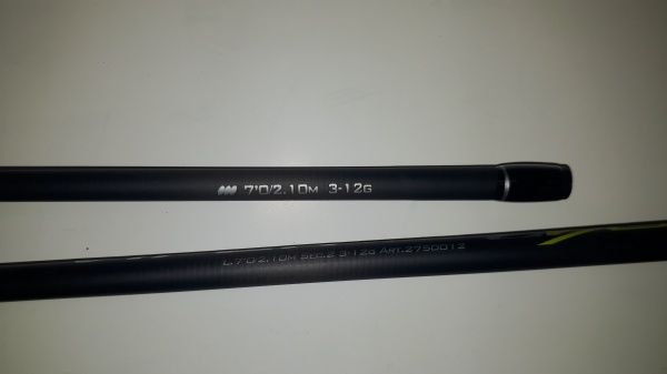 Спиннинговое удилище Viper carbon 3-12 гр 2,1 м