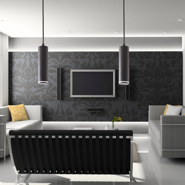 Підвіс LightMaster 1x12 Вт GU10 чорний MLS128 MR16/GU10 чорний