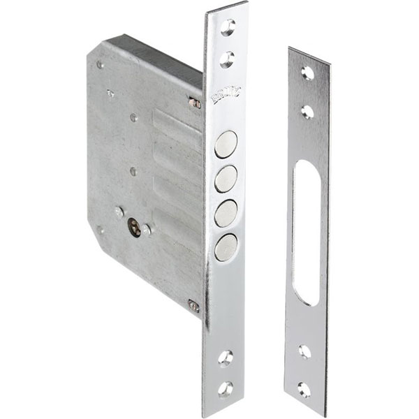 Дверний замок вхідний Bruno 189-4MF хром