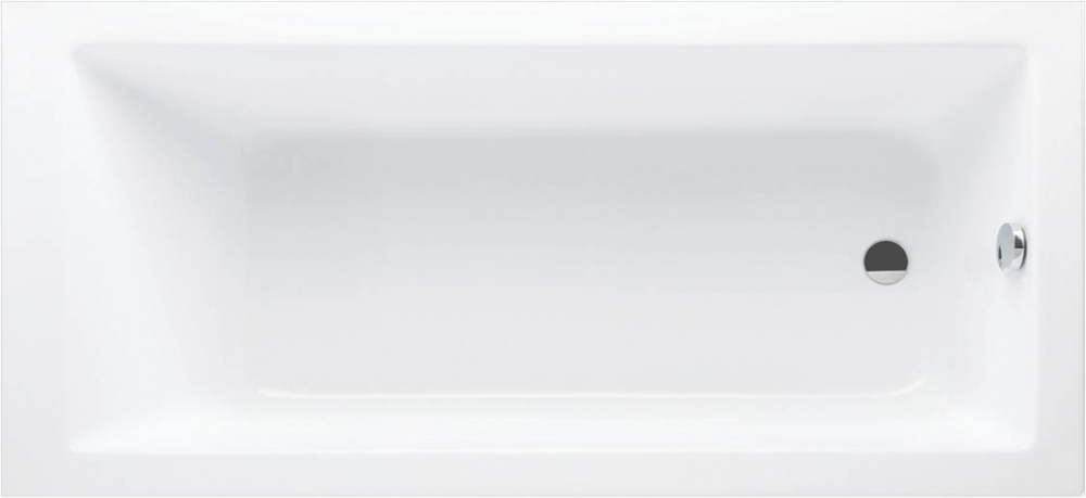 Ванна акриловая domospa VKUF600018 180х80 см NUVO белая