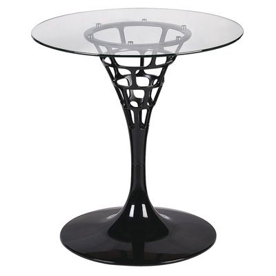 Стол журнальный T-05 65 см прозрачный