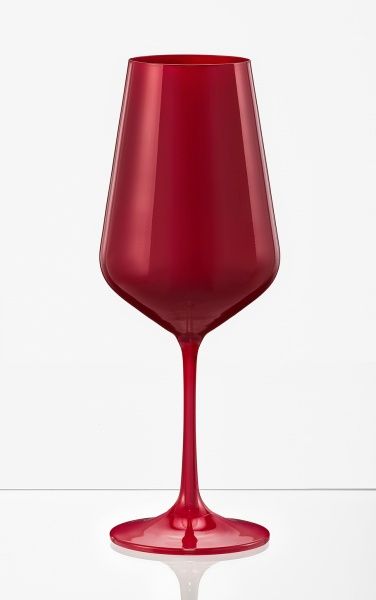 Набор бокалов для вина Sandra красный) 450 мл 6 шт. Bohemia 