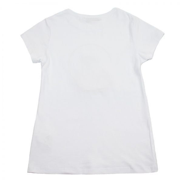 Футболка для дівчинки ALG з вишнями 720476 р.134 білий 