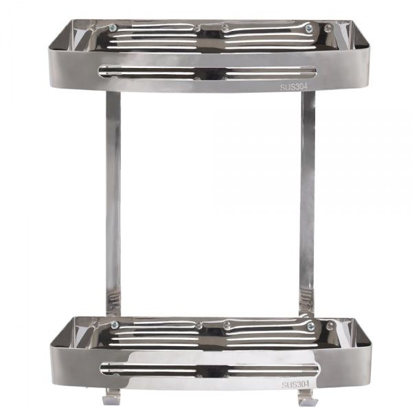 Полиця для ванної Trento 58214 подвійна