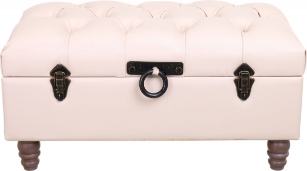 Скриня-пуф Summer бежевий 71,5х37х36,5 см 