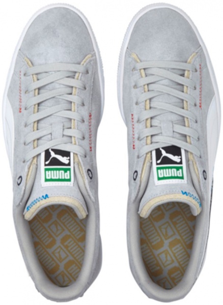 Кросівки Puma Suede Displaced 38287503 р.UK 8,5 сірий