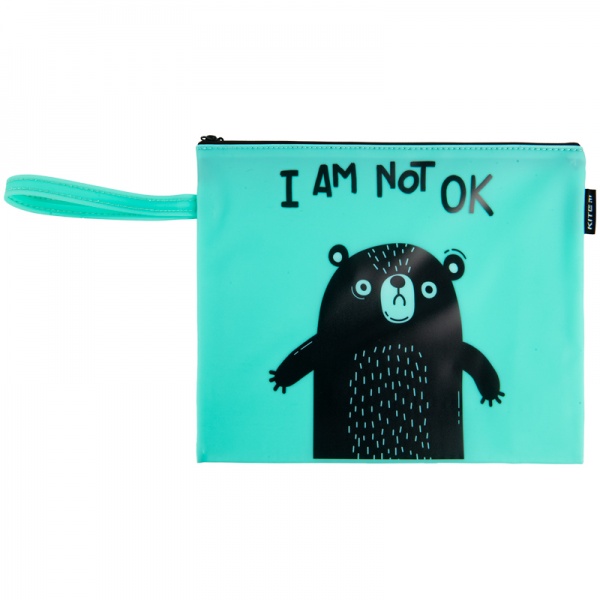 Папка для тетрадей на молнии B5 Bear K22-469-01 KITE