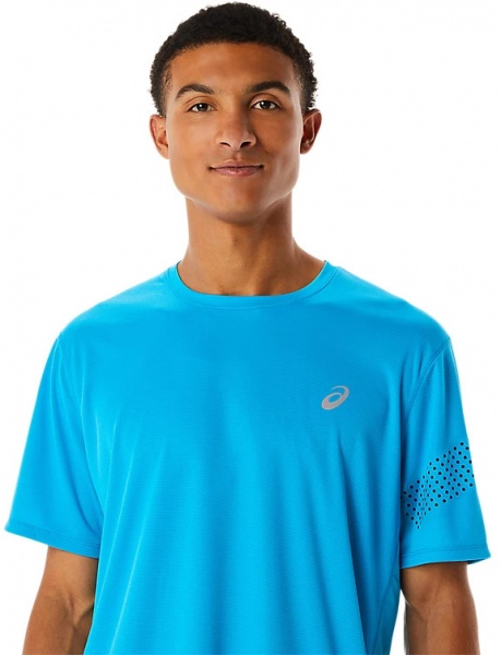 Футболка Asics ICON SS TOP 2011C734-403 р.L голубой