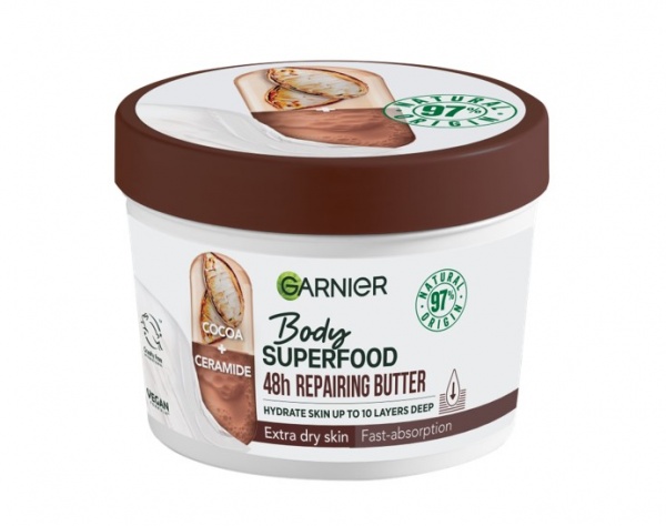 Крем для тела Garnier Body Superfood Какао восстанавливающий для очень сухой кожи тела 380 мл