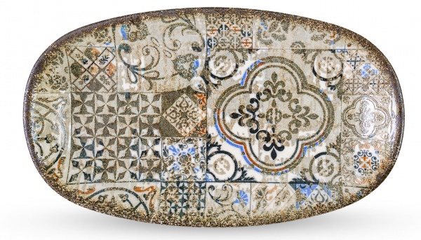 Блюдо овальне Vintage Mosaic Graphics 25x15 см WL-671343 / A Wilmax 