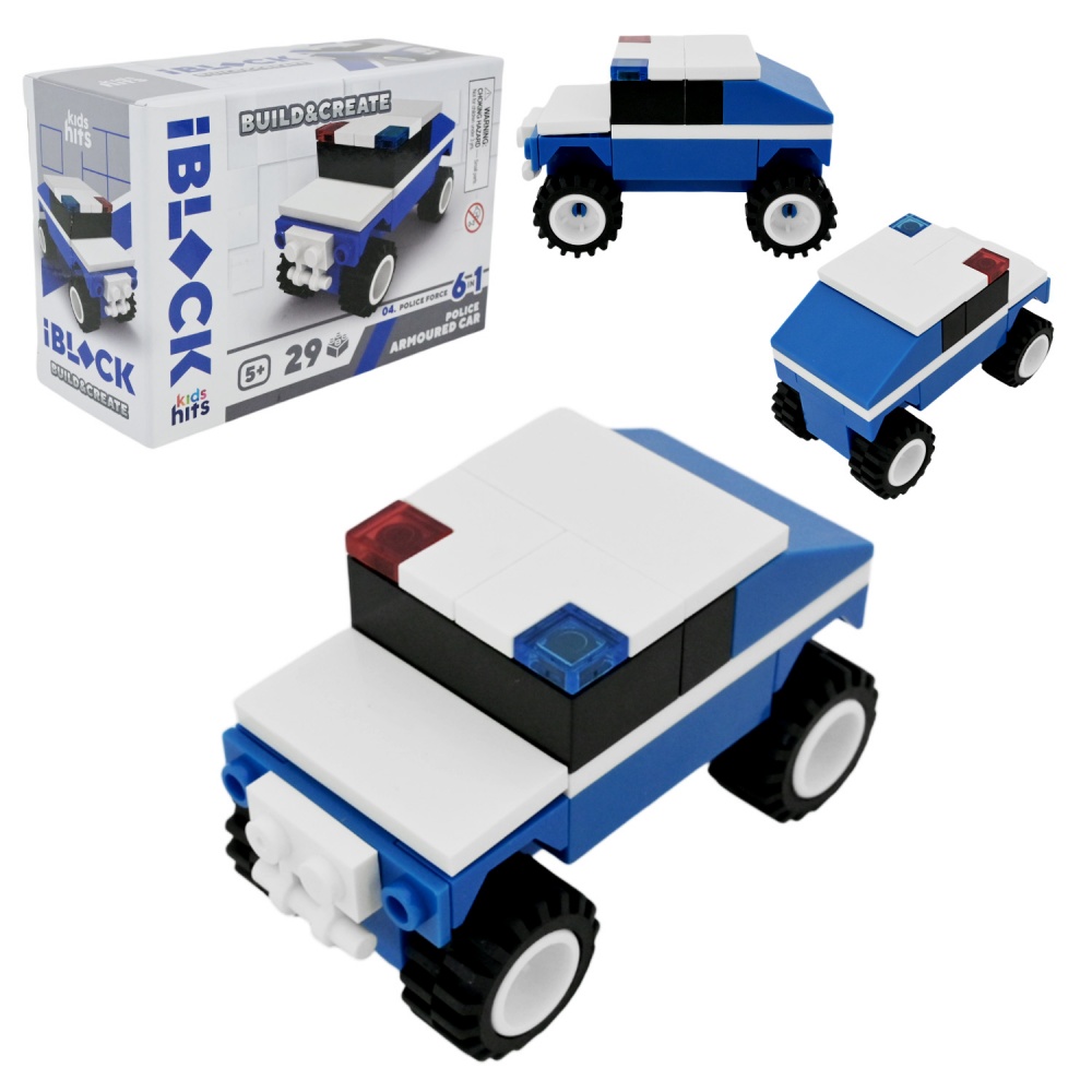 Конструктор Iblock Kids hits JUNIOR Полиция (в ассортименте) KH51/005