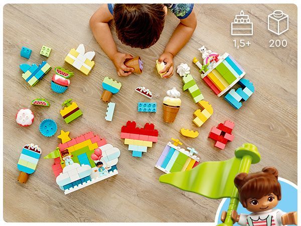 Конструктор LEGO DUPLO Творчий день народження 10958