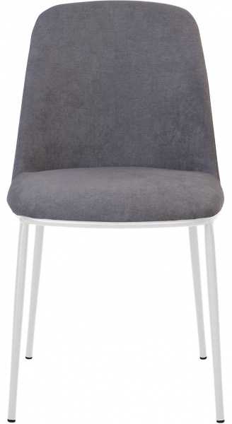 Стул обеденный Nowy Styl LARRY WHITE (BOX-2) (CH) SORO-93 серый/белый