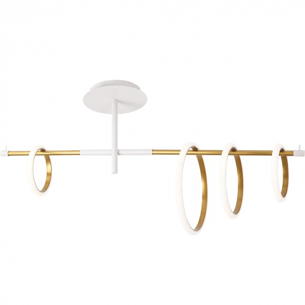 Світильник світлодіодний Hopfen з пультом ДК 54 Вт білий 3000-6000 К NIK-54 L WH 