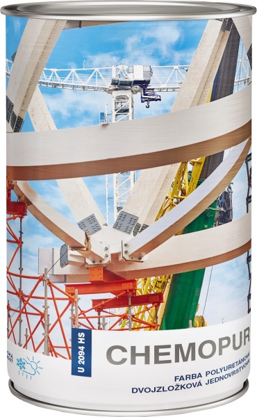 Ґрунт-емаль Chemolak CHEMOPUR RW U 2094 білий напівмат 3,5л