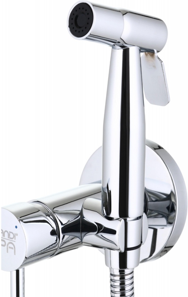 Смеситель ScandiSPA Vali с гигиеническим душем хром