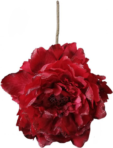 Декорація новорічна Піон 16 см SDBF18802A 