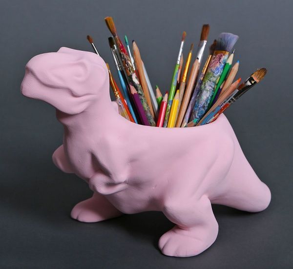 Кашпо Animal Land Тиранозавр рожевий Дон Пион