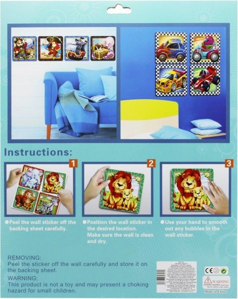 Наліпка Mota Звірята RDS-501