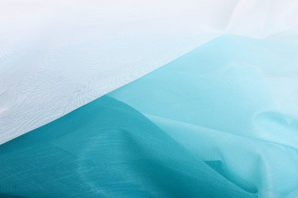 Тканина тюлева Карнавал сітка 295 см бірюзовий 